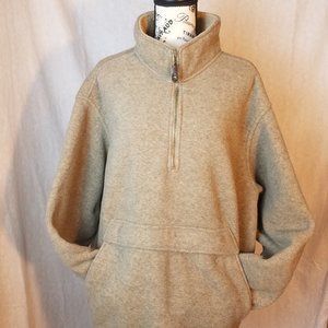 Eddie Bauer Fleece Pullover with Zippered Pocket